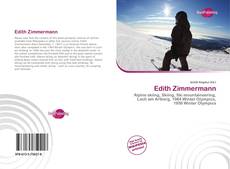 Bookcover of Edith Zimmermann