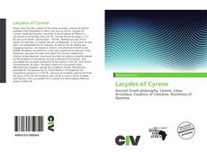 Capa do livro de Lacydes of Cyrene 