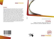 Couverture de Critola