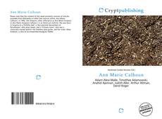 Buchcover von Ann Marie Calhoun