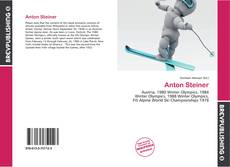 Couverture de Anton Steiner