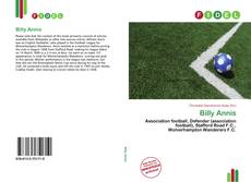 Portada del libro de Billy Annis