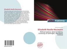 Buchcover von Elisabeth Noelle-Neumann