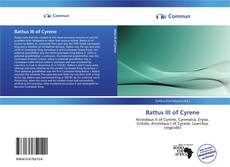 Capa do livro de Battus III of Cyrene 