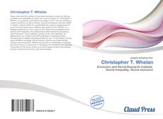 Bookcover of Christopher T. Whelan