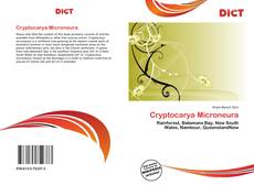 Cryptocarya Microneura的封面