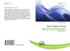 Bookcover of Elie Frédéric Forey