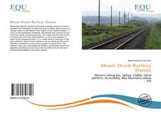 Bookcover of Mount Druitt Railway Station