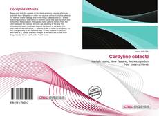 Couverture de Cordyline obtecta