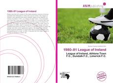 1980–81 League of Ireland kitap kapağı