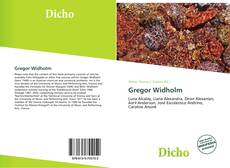 Buchcover von Gregor Widholm