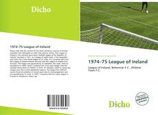 Borítókép a  1974–75 League of Ireland - hoz