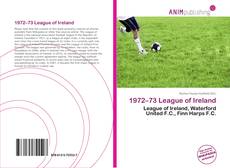 Portada del libro de 1972–73 League of Ireland