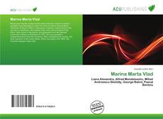 Bookcover of Marina Marta Vlad