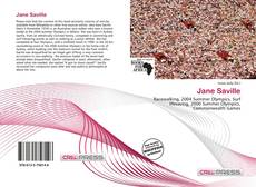 Capa do livro de Jane Saville 