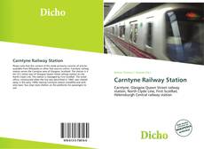 Copertina di Carntyne Railway Station