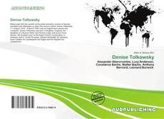 Buchcover von Denise Tolkowsky