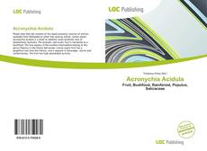 Bookcover of Acronychia Acidula