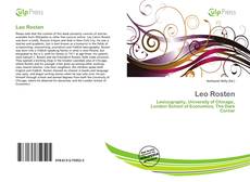 Bookcover of Leo Rosten