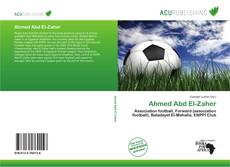 Buchcover von Ahmed Abd El-Zaher