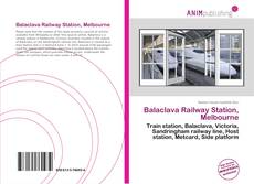 Portada del libro de Balaclava Railway Station, Melbourne