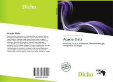 Bookcover of Acacia Elata