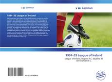 Capa do livro de 1934–35 League of Ireland 