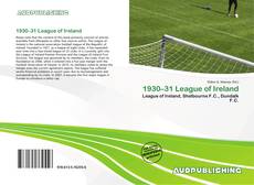 Buchcover von 1930–31 League of Ireland