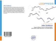 Bookcover of Jitka Snížková