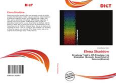 Couverture de Elena Shaddow