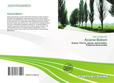 Buchcover von Acacia Bakeri