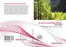 Couverture de Acacia acuminata subsp. Burkittii