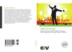 Portada del libro de Algie D. Brown