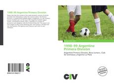 Portada del libro de 1998–99 Argentine Primera División