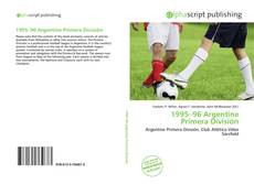 Bookcover of 1995–96 Argentine Primera División