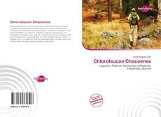 Capa do livro de Chloroleucon Chacoense 