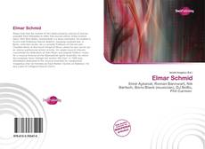 Buchcover von Elmar Schmid