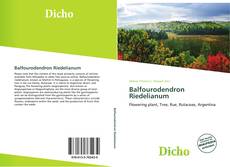 Capa do livro de Balfourodendron Riedelianum 