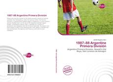 Bookcover of 1987–88 Argentine Primera División