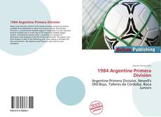 Buchcover von 1984 Argentine Primera División