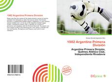 1982 Argentine Primera División的封面