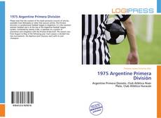 Capa do livro de 1975 Argentine Primera División 