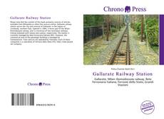 Capa do livro de Gallarate Railway Station 