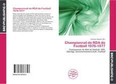 Couverture de Championnat de RDA de Football 1976-1977