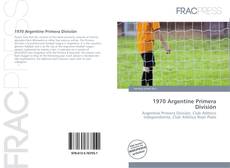 Portada del libro de 1970 Argentine Primera División