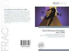 Portada del libro de David Robertson (footballer born 1986)