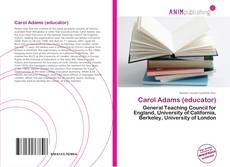 Portada del libro de Carol Adams (educator)