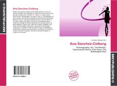 Couverture de Ana Sanchez-Colberg