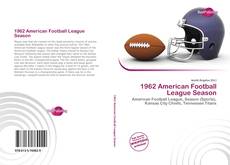 Portada del libro de 1962 American Football League Season