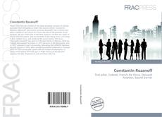 Portada del libro de Constantin Rozanoff